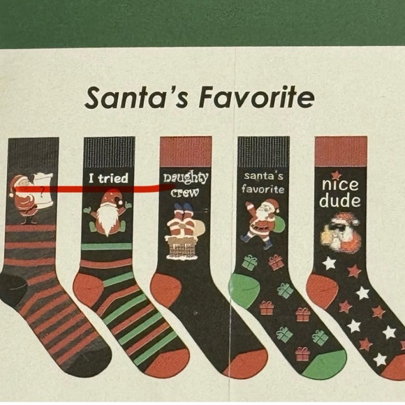 Christmas 🎅 Holiday Socks - Men Size 10-13 - Picture 7 of 10
